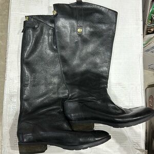 Sam Edelman Knee High Riding Boots, black, wide calf, 8.5